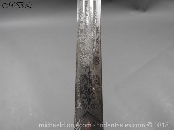 Royal Scots Guards Officer's Basket Hilt Sword - Image 21
