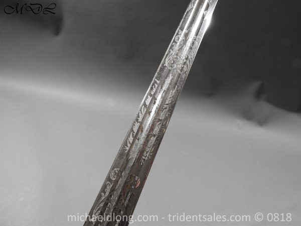 Royal Scots Guards Officer's Basket Hilt Sword - Image 13