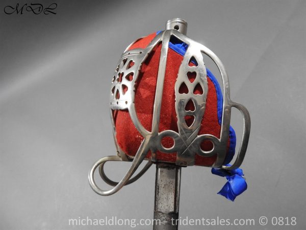 Royal Scots Guards Officer's Basket Hilt Sword - Image 11