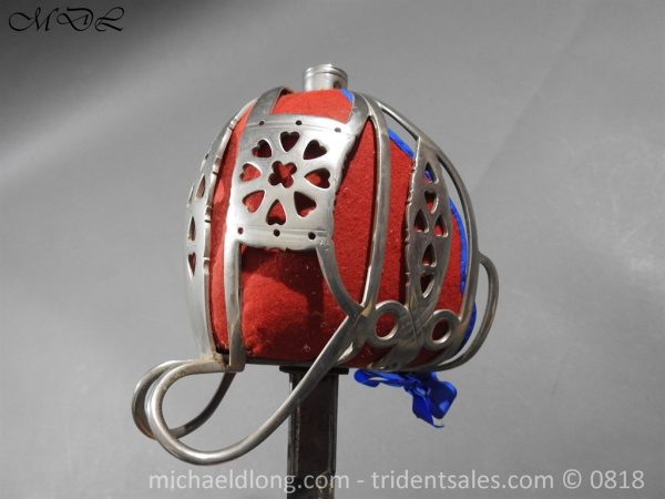 Royal Scots Guards Officer's Basket Hilt Sword - Image 10
