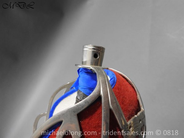 Royal Scots Guards Officer's Basket Hilt Sword - Image 5
