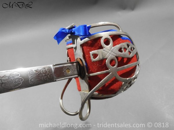 Royal Scots Guards Officer's Basket Hilt Sword - Image 4