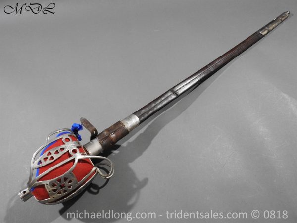 Royal Scots Guards Officer's Basket Hilt Sword - Image 3