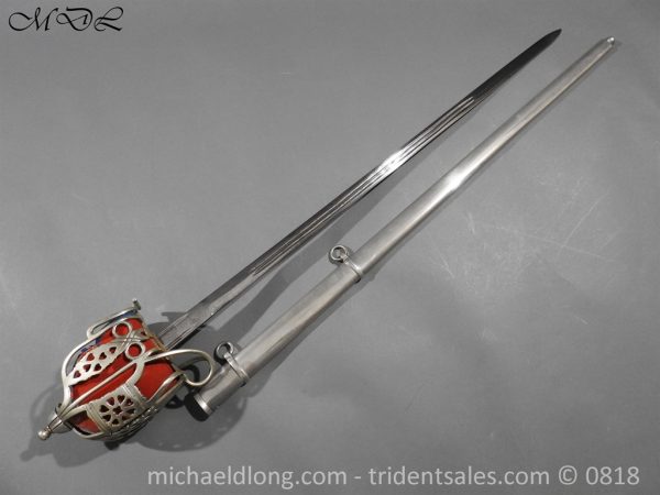 Scottish WW1 Presentation Officer's Broad Sword