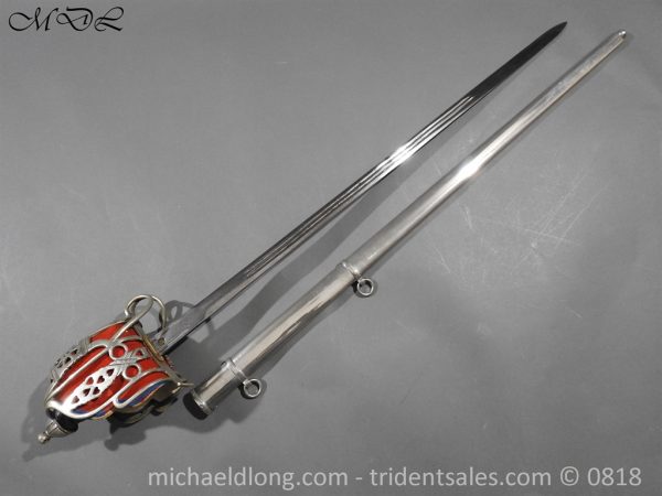 Scottish WW1 Presentation Officer's Broad Sword - Image 30