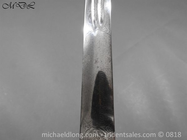 Scottish WW1 Presentation Officer's Broad Sword - Image 22
