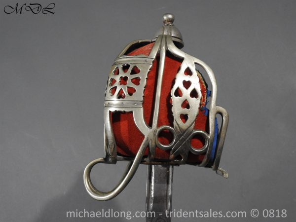 Scottish WW1 Presentation Officer's Broad Sword - Image 12