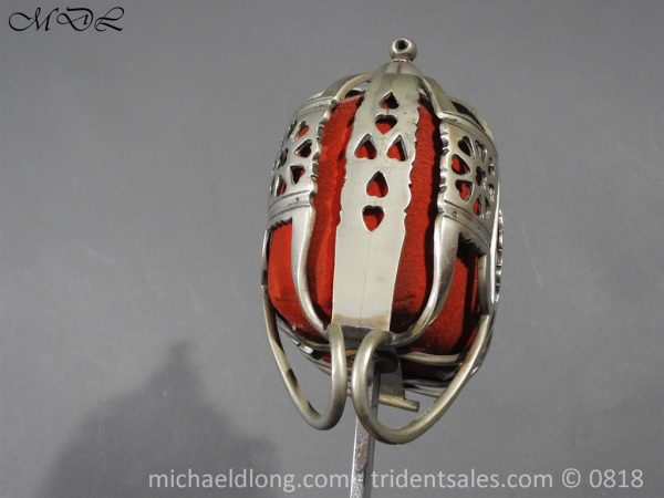 Scottish WW1 Presentation Officer's Broad Sword - Image 10