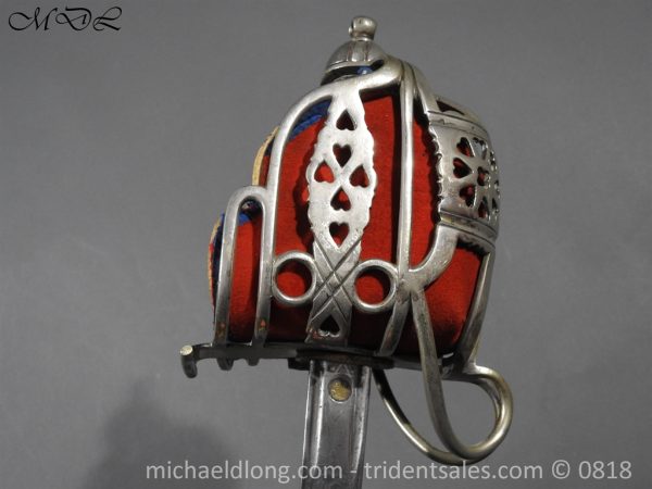Scottish WW1 Presentation Officer's Broad Sword - Image 8