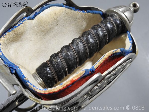 Scottish WW1 Presentation Officer's Broad Sword - Image 7