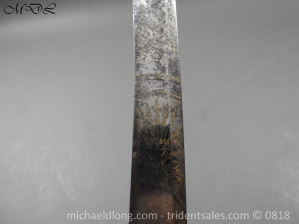 Georgian 1803 Blue and Gilt Officer's Sword - Image 22