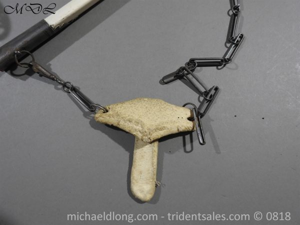 Steel Hilted Small Sword with Blue and Gilt Blade - Image 23