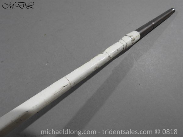 Steel Hilted Small Sword with Blue and Gilt Blade - Image 22