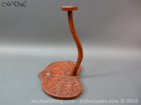 P53715 600x450 Japanese Red lacquer Sword Stand