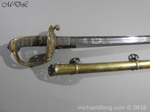 Victorian Engineers Volunteers Officers Sword - Image 2