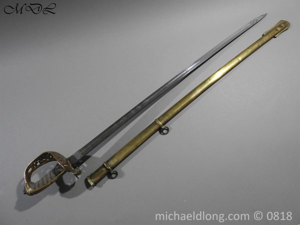 Victorian Engineers Volunteers Officers Sword - Image 32