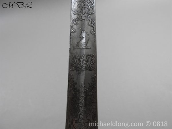 Victorian Engineers Volunteers Officers Sword - Image 24