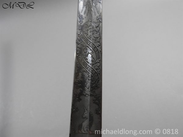 Victorian Engineers Volunteers Officers Sword - Image 23