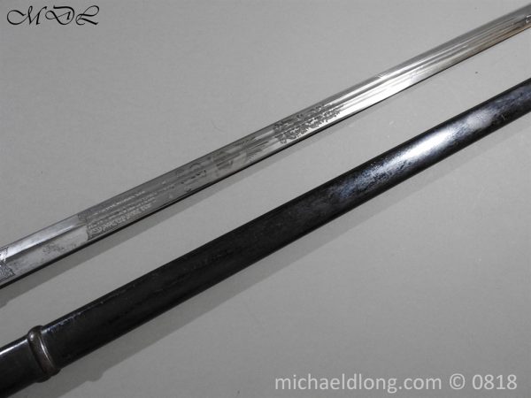 Highland Light Infantry Undress Officer's Sword - Image 25
