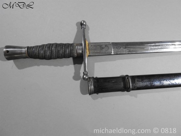Highland Light Infantry Undress Officer's Sword - Image 22