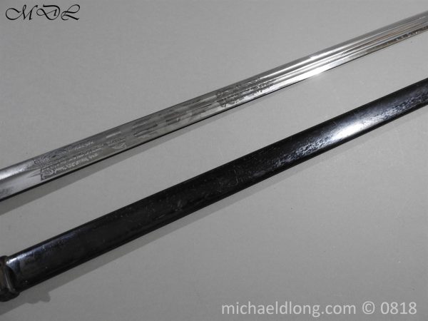 Highland Light Infantry Undress Officer's Sword - Image 21