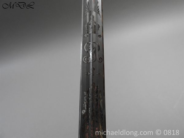 Highland Light Infantry Undress Officer's Sword - Image 15
