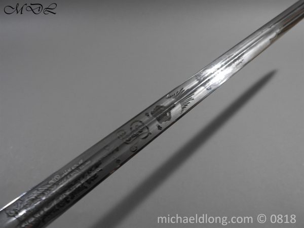 Highland Light Infantry Undress Officer's Sword - Image 14