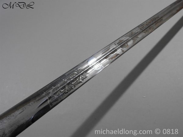 Highland Light Infantry Undress Officer's Sword - Image 10