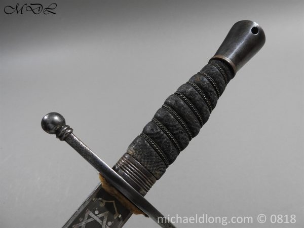 Highland Light Infantry Undress Officer's Sword - Image 7