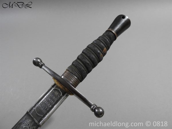 Highland Light Infantry Undress Officer's Sword - Image 6