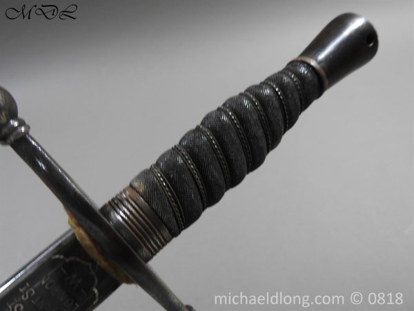 Highland Light Infantry Undress Officer's Sword - Image 4