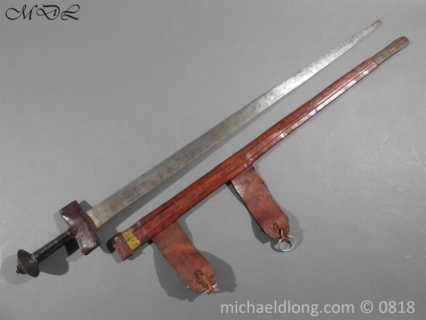 African Tuareg Sword and Scabbard