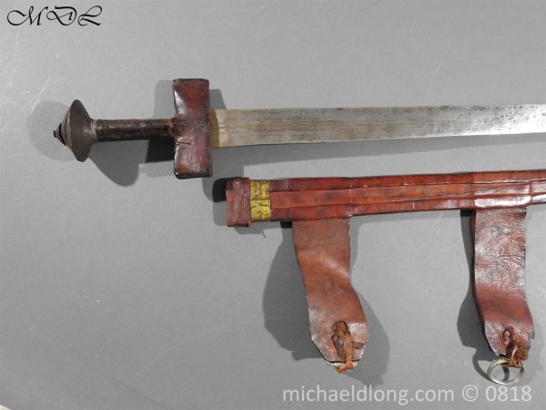 African Tuareg Sword and Scabbard - Image 2
