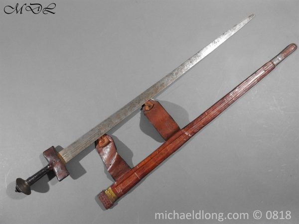 African Tuareg Sword and Scabbard - Image 21