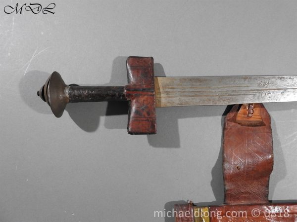 African Tuareg Sword and Scabbard - Image 20