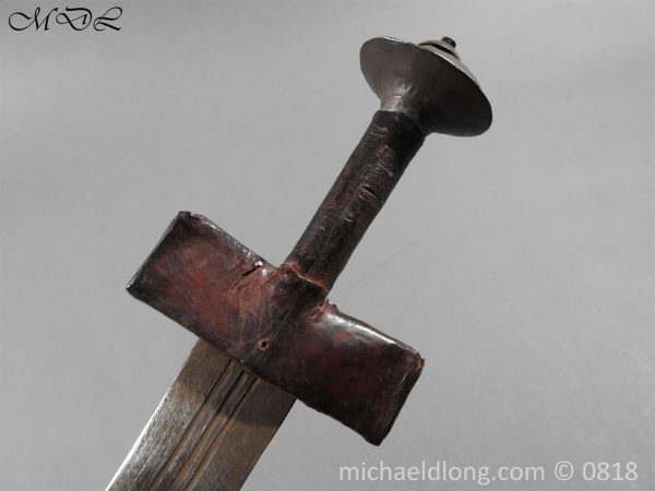 African Tuareg Sword and Scabbard - Image 6