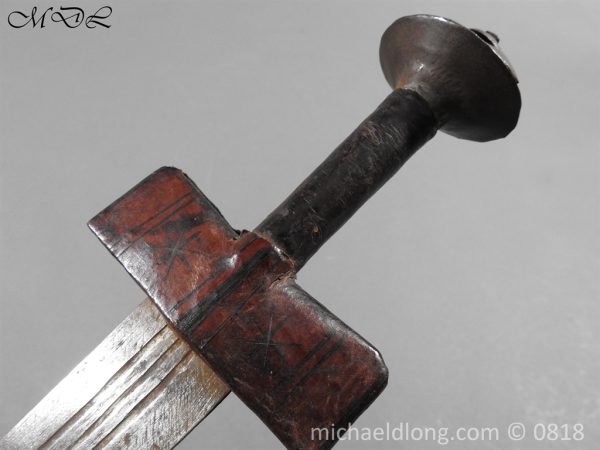 African Tuareg Sword and Scabbard - Image 4