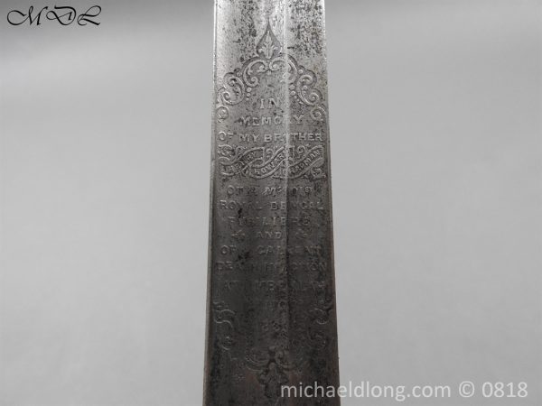 British Officers Artillery Sword by Wilkinson - Image 22