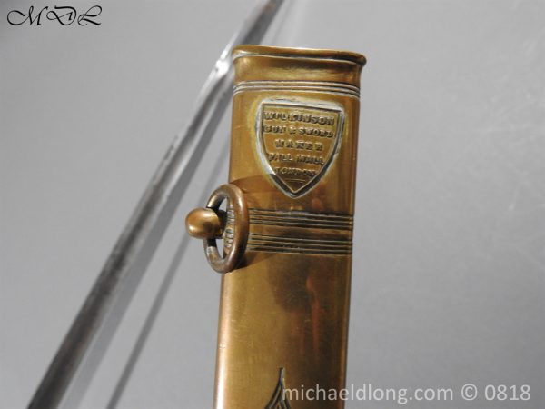 British 1822 Officers Sword by Wilkinson - Maj G Balfour - Image 19