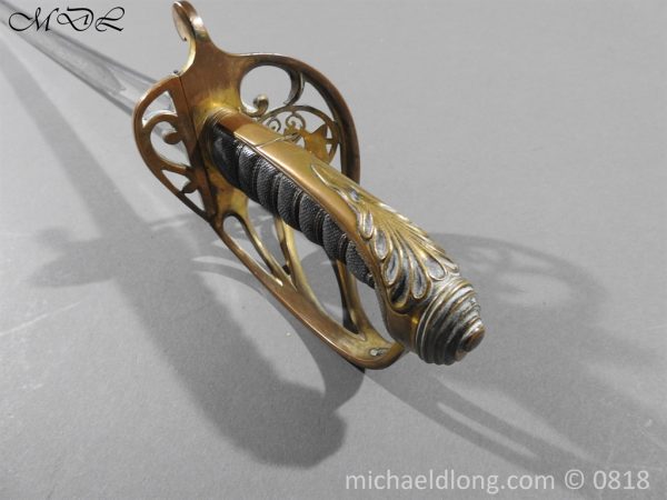 British 1822 Officers Sword by Wilkinson - Maj G Balfour - Image 6