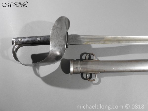 1899 Pattern Cavalry Troopers Sword 4th Royal Irish Dragoons - Image 2