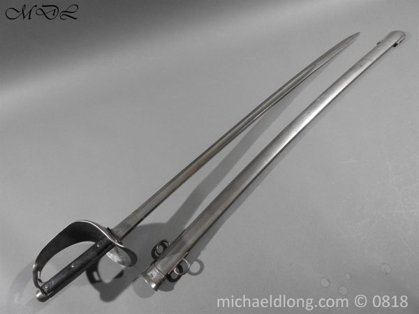 1899 Pattern Cavalry Troopers Sword 4th Royal Irish Dragoons - Image 28