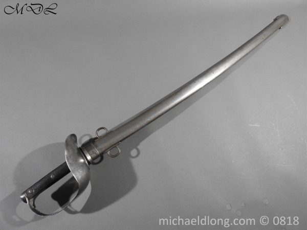 1899 Pattern Cavalry Troopers Sword 4th Royal Irish Dragoons - Image 3