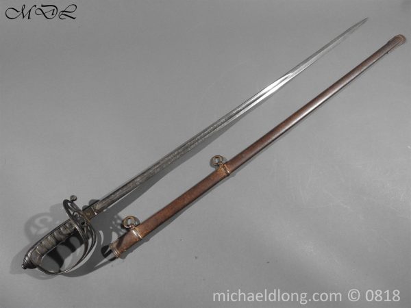 Rifle Regiment Sword Presented to William Waite 14th Birthday