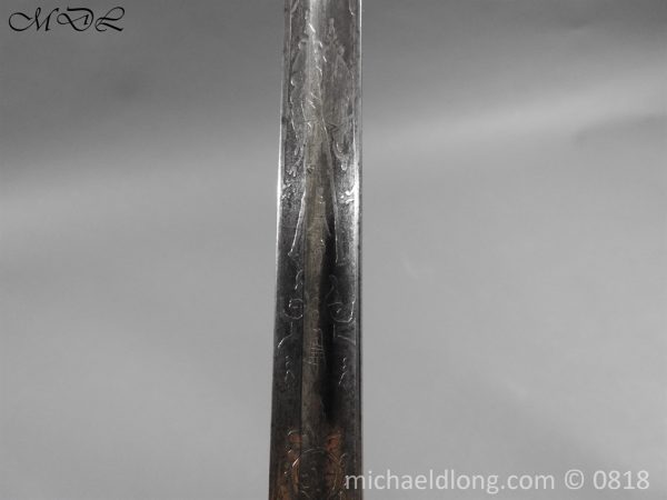 Rifle Regiment Sword Presented to William Waite 14th Birthday - Image 9