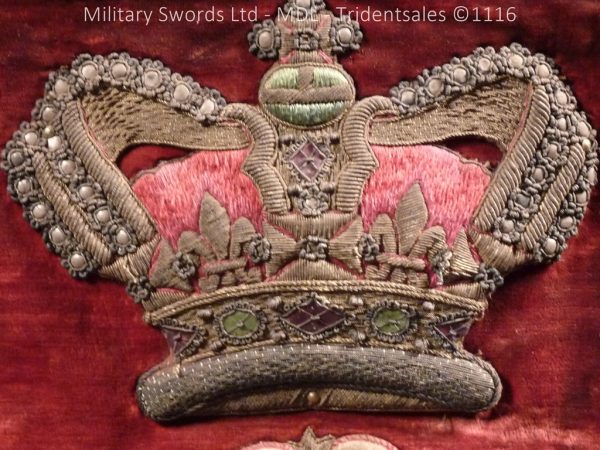 Montgomeryshire Cavalry Victorian Drum Banner - Image 17