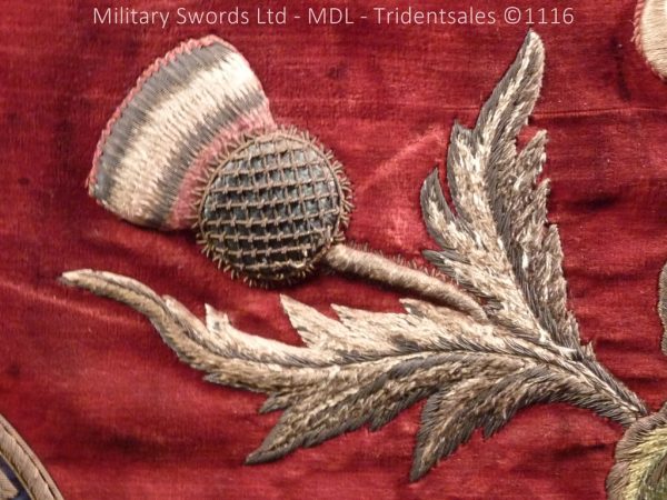 Montgomeryshire Cavalry Victorian Drum Banner - Image 13