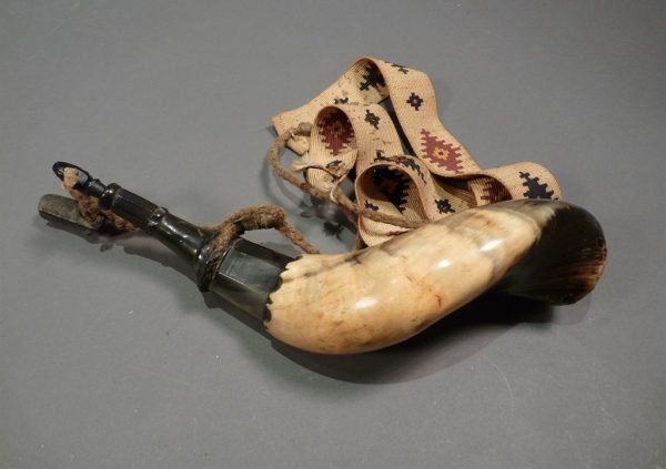 North American 19th Century Powder Horn