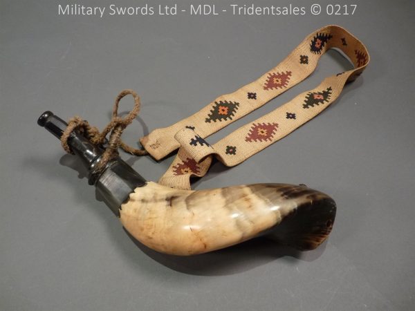 North American 19th Century Powder Horn - Image 2