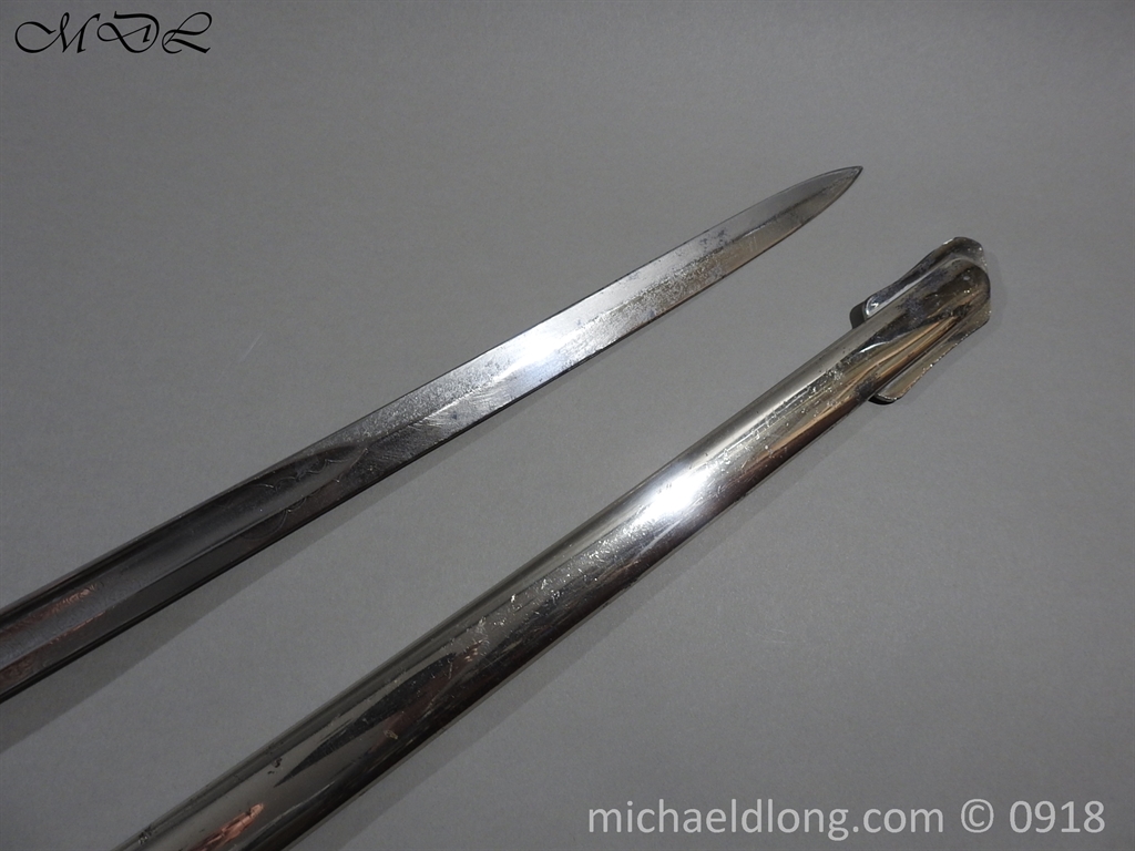 2nd Dragoon Guards Officer's Sword DSO Machine Gun Officer - Image 26